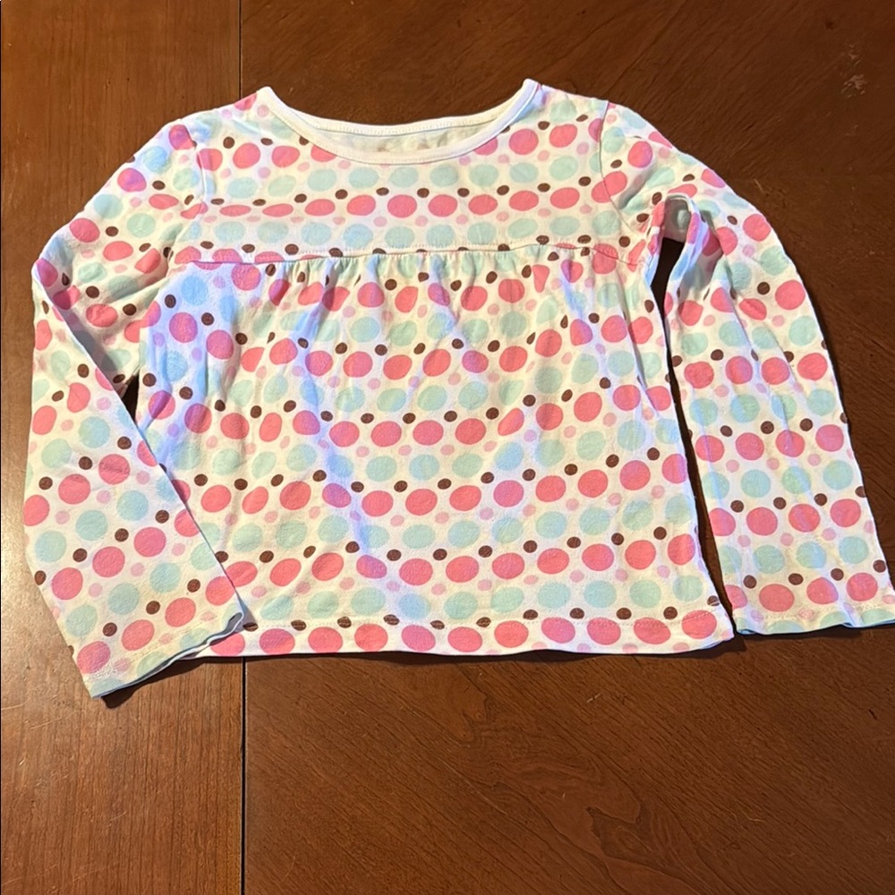 Girls Circo Polka Dot Long Shirt